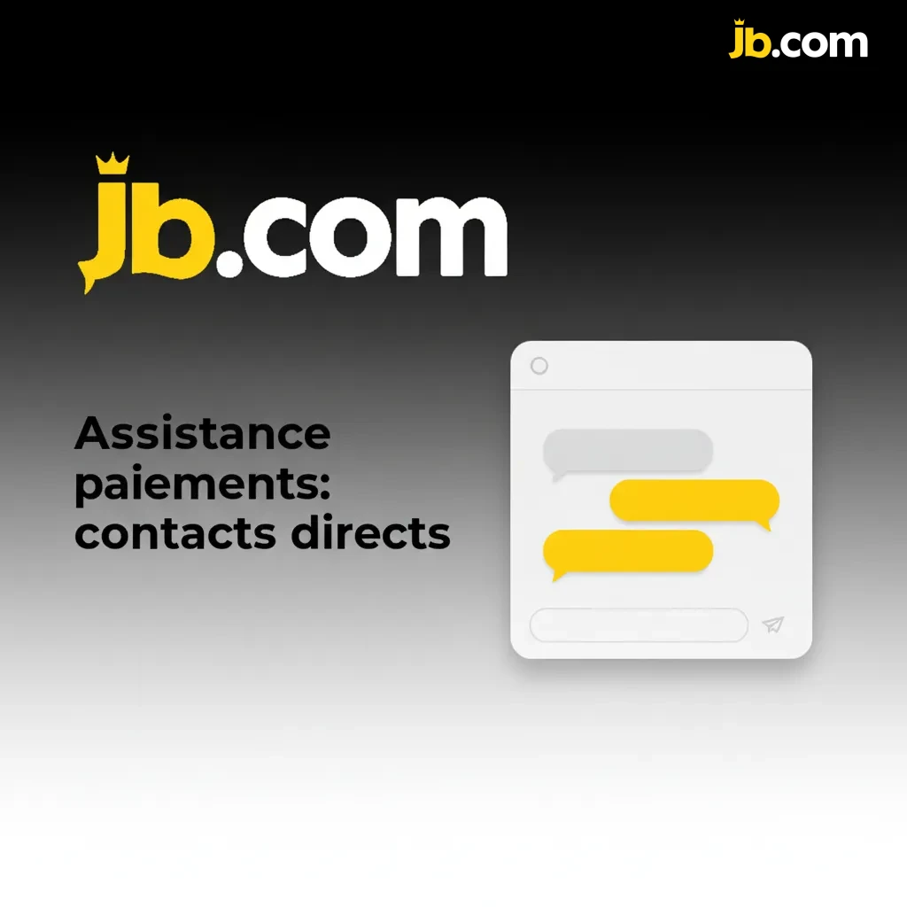 Assistance paiements: contacts directs — Chat 24/7, support@jbcasino.cm, WhatsApp +237 650 00 00 00, Telegram, Centre d’aide