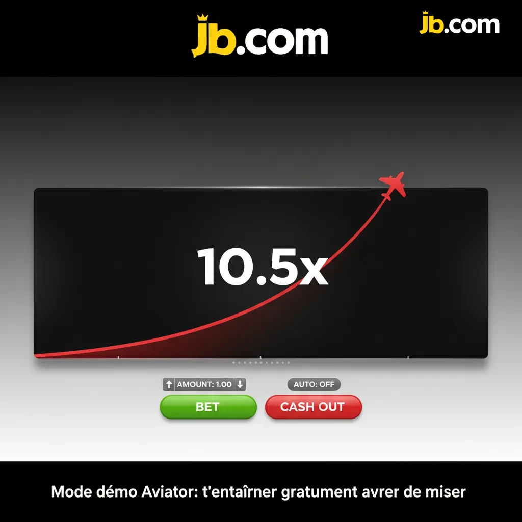 Interface du mode démo Aviator: essai gratuit en crédits virtuels, apprendre l'encaissement et tester les options sans risque