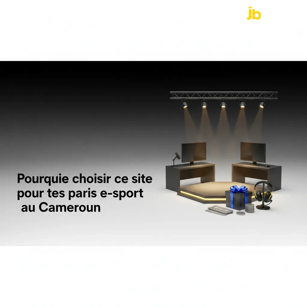 Bannière de paris e-sport au Cameroun: cotes compétitives, bonus, XAF via MTN MoMo/Orange, support 24/7 FR, appli légère.